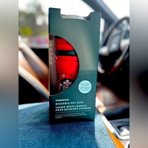 Christmas Starbucks Reusable Hot Cups